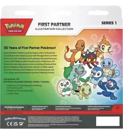 Pokemon Mega Evolution First Partner Illustration Collection Box - IN HAND (QTY) - Image 2