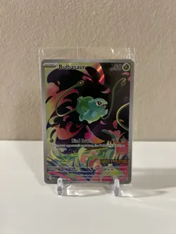 Pokemon Mega Evolution Bulbasaur 133/132 Stamped Promo Sealed NM - Image 1