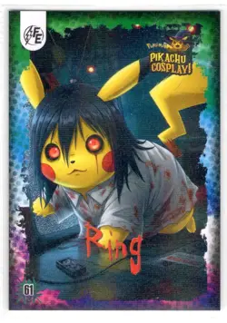 Ring (Pikachu) #61 - Galaxy Holo - Electric Pikachu Cosplay - Pokemon - Image 1