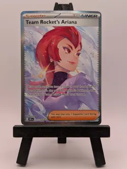 Team Rocket's Ariana - 237/182 - SIR - Destined Rivals - Pokemon Card - NM/M - Image 1