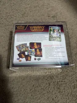 Pokemon: Scarlet & Violet 3: Obsidian Flames Elite Trainer SEALED Box W/CASE 820650853913 - Image 2