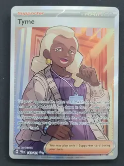 Tyme 143/131 Ultra Rare Prismatic Evolutions Pokemon TCG - Image 1