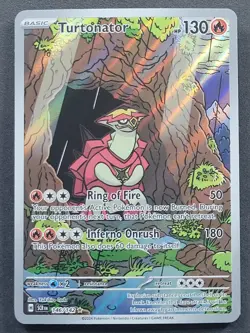 Turtonator 146/142 Illustration Rare Stellar Crown Pokemon TCG - Image 1