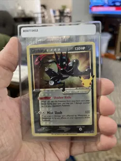 Greninja Gold Star SWSH144 Pokemon Celebrations Black Star Promo SEALED - Image 1