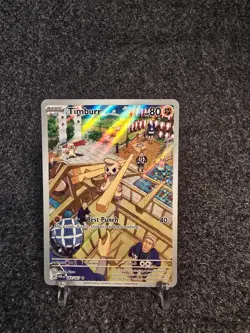Pokemon TCG Timburr - 183/167 - SV06: Twilight Masquerade (TWM) LP - Image 1