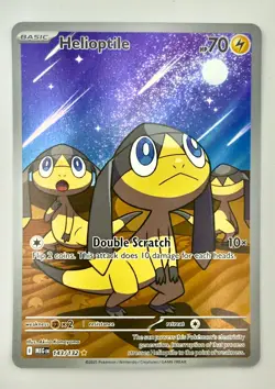 Helioptile - Illustration Rare ME01: Mega Evolution 143/132 NM Pokemon TCG - Image 1