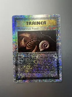 Pokemon Vintage Mysterious Fossil reverse Holo legendary collection 109/110 MP - Image 2
