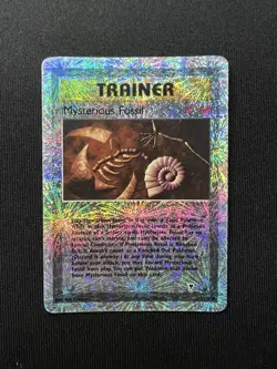 Pokemon Vintage Mysterious Fossil reverse Holo legendary collection 109/110 MP - Image 3