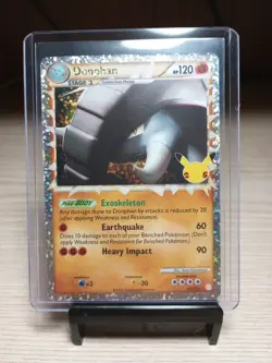 Donphan ⭐ 107/123 Holo Celebrations: Classic Collection Pokemon M/NM - Image 1