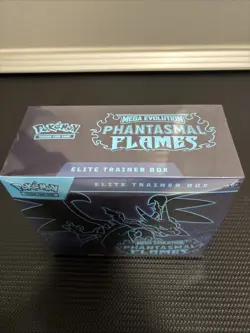 Pokemon TCG Mega Evolution Phantasmal Flames Elite Trainer Box ETB, NEW & SEALED - Image 3