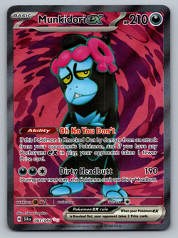 Munkidori ex Pokemon Shrouded Fable 083/064 Full Art Ultra Rare NM - Image 1