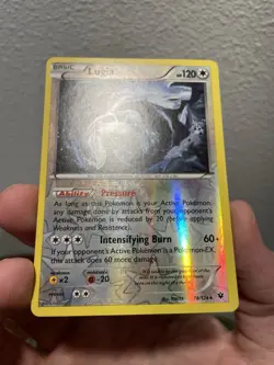 Pokemon TCG: Lugia 78/124 XY Fates Collide 2016 Reverse Holo Rare - LP - Image 4