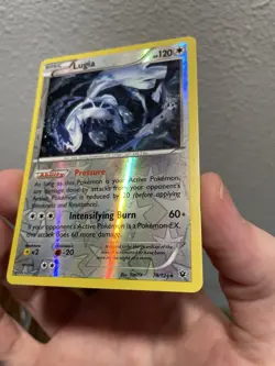 Pokemon TCG: Lugia 78/124 XY Fates Collide 2016 Reverse Holo Rare - LP - Image 5