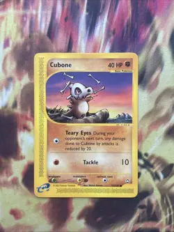 Pokemon TCG Cubone 72/147 Common Aquapolis NM - Image 1