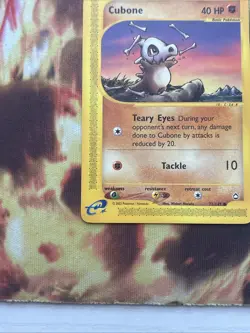 Pokemon TCG Cubone 72/147 Common Aquapolis NM - Image 5