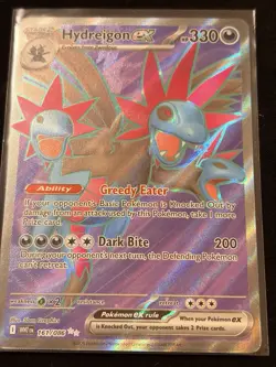 Pokemon TCG Hydreigon EX Full Art Ultra Rare Holo - Image 1