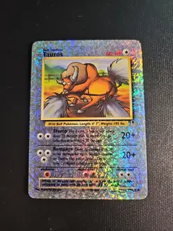 Tauros 65/110 Reverse Holo Legendary Collection Pokemon - Image 1