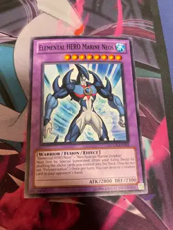 YUGIOH - ELEMENTAL HERO MARINE NEOS - LCGX - COMMON - NM - UNLIMITED - Image 1