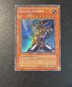 Yu-Gi-Oh! Buster Blader BPT-008 Secret Rare Limited LP - Image 1