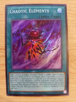 Chaotic Elements - OP30-EN011 - Near Mint NM - Super Rare - Unlimited - Image 1