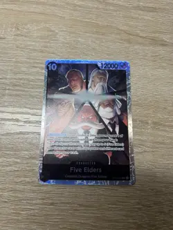 Five Elders OP13-082 SR Carrying on His Will - ONE PIECE Card Game English - Image 2