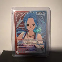 One Piece English EB03-001 Nefeltari Vivi (L) Leader Alt Art Heroines Edition - Image 1