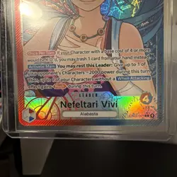 One Piece English EB03-001 Nefeltari Vivi (L) Leader Alt Art Heroines Edition - Image 3