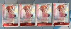 Nami EB03-006 x4 PLAYSET Extra Booster: One Piece Heroines Edition Foil - Image 1
