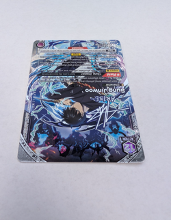 Sung Jinwoo SECRET RARE 2 STAR Union Arena Pack Fresh SLG-1-022 SR** ENGLISH - Image 4