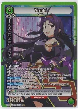 Yuuki - UE07BT/SAO-1-081 - Union Arena - Sword Art Online - SR - NM - Image 1