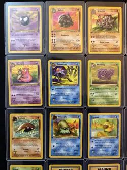 Pokemon TCG Card Collection Fossil First 1st Edition 23 Cards Incomplete Regular - Image 2