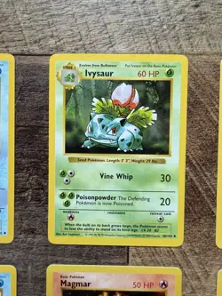 Pokemon Base Set SHADOWLESS Uncommon/Common WotC - 12 Card Lot NM/LP - Image 5