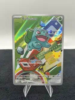 Pokemon First Partner Illustration Rare 30th Anniversary Set Of 3 Cards - Image 4