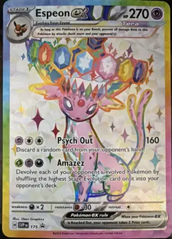 Espeon ex SVP 175 - SV: Scarlet & Violet Promo Cards - (NM) 🔥🔥🔥 - Image 1
