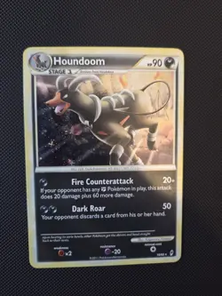 Pokemon TCG Houndoom 10/95 Call of Legends Holo Rare Card - Image 1