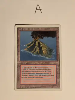 Revised Edition MTG Volcanic Island - MP - Card A - $1 No Reserve - Image 1