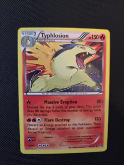 2015 Pokemon XY - Breakthrough Holo Rare Card: Typhlosion (20/162) - Image 1