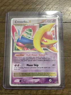 Pokemon TCG Cresselia LV.X Holo Ultra Rare Card 103/106 - Image 1