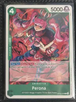 Perona (036) OP10-036 Royal Blood Release Event Cards Regular - Image 1