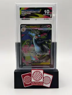 Mega Charizard X Ex - 109/094 - Pokemon Card - ACE 10 PERFECT SUBGRADES - Image 1