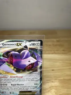 Pokemon TCG Card Genesect EX - XY Fates Collide 64/124 Holo Rare 2016 Pokemon - Image 5