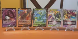 Pokemon TCG Silver Tempest V Holo Lot 5 Cards NM Unown Arcanine Serperior Mawile - Image 1