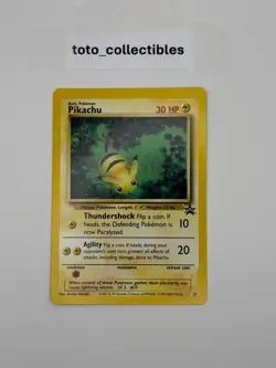 Pokemon Pikachu TCG Black Star Promos Card #27 Regular Promo LP-NM - Image 1