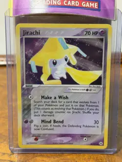 Jirachi Holo Rare 8/101 Hidden Legends Pokemon Card 2004 EXCELLENT CONDITION - Image 1