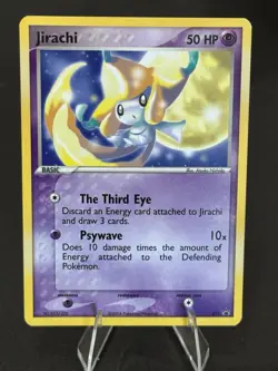 Pokemon Jirachi Black Star Promo #21 2004 WotC Rare NM Vintage Collector Card - Image 1