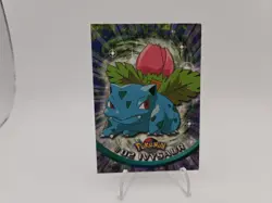 1999 Topps Pokemon Blue Logo TV Animation Edition Series 1 Ivysaur Card #2 Rare - Image 1