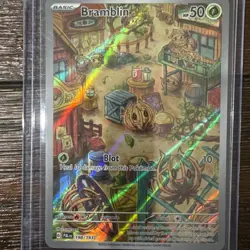 Bramblin 198/193 SV Paldea Evolved Illustration Rare Pokemon Card - NM - Image 1
