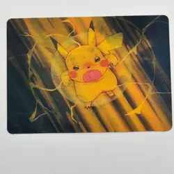 1998 Pokemon Lenticular Pikachu Card Viz Video - Image 1