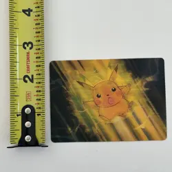 1998 Pokemon Lenticular Pikachu Card Viz Video - Image 4