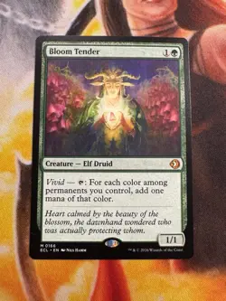 Bloom Tender Lorwyn Eclipsed Regular NM Magic MTG - Image 1